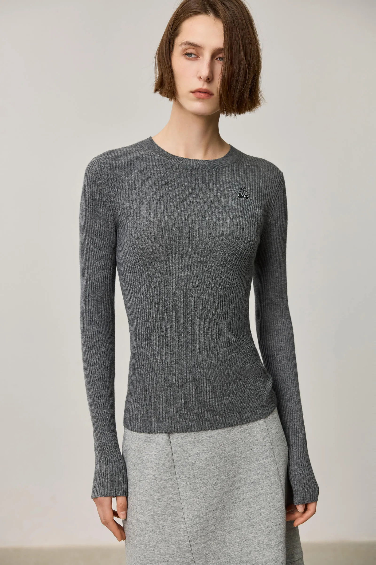 LILY Merino Wool Knit Sweater