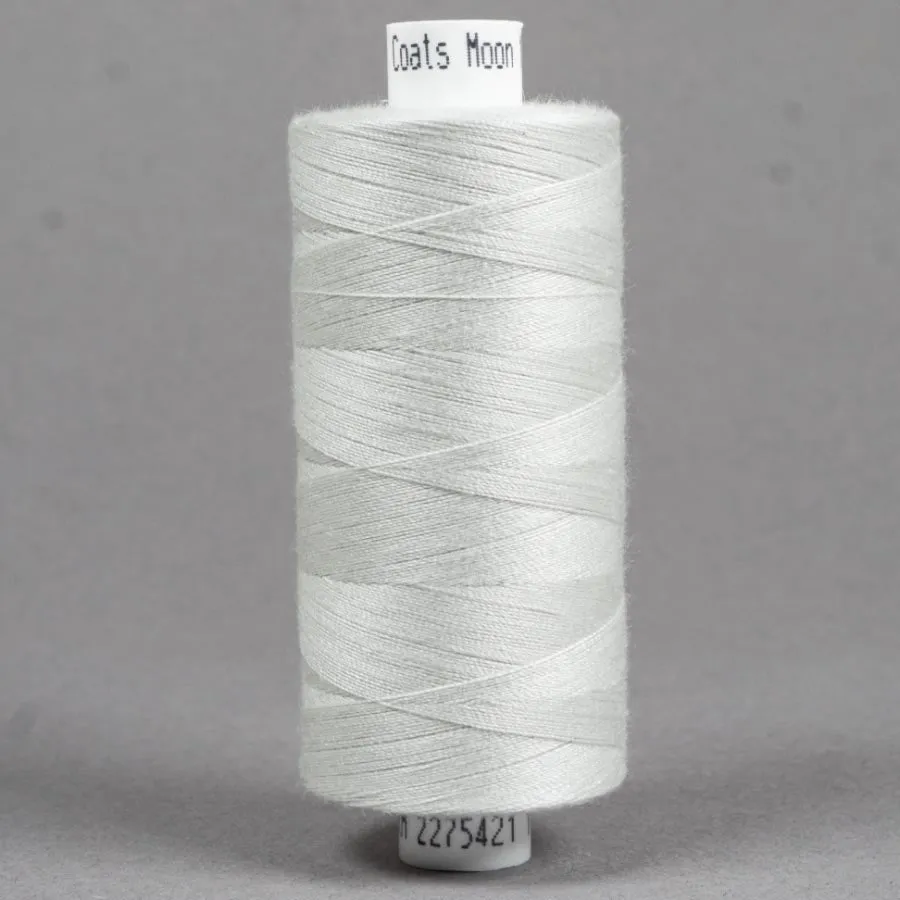 M0104 to M0251 Coats Moon 100% Polyester Thread Cones TKT 120 1000yd/914m