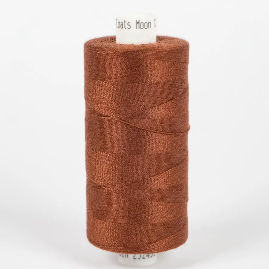 M0104 to M0251 Coats Moon 100% Polyester Thread Cones TKT 120 1000yd/914m