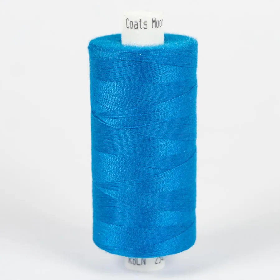 M0104 to M0251 Coats Moon 100% Polyester Thread Cones TKT 120 1000yd/914m