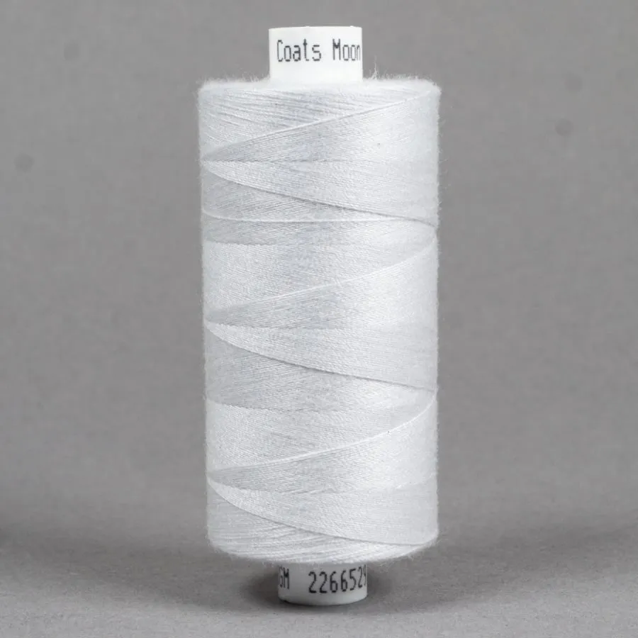 M0104 to M0251 Coats Moon 100% Polyester Thread Cones TKT 120 1000yd/914m