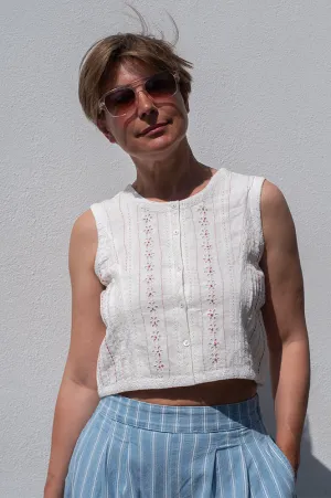 Maison Hotel Francesca Panna Blouse