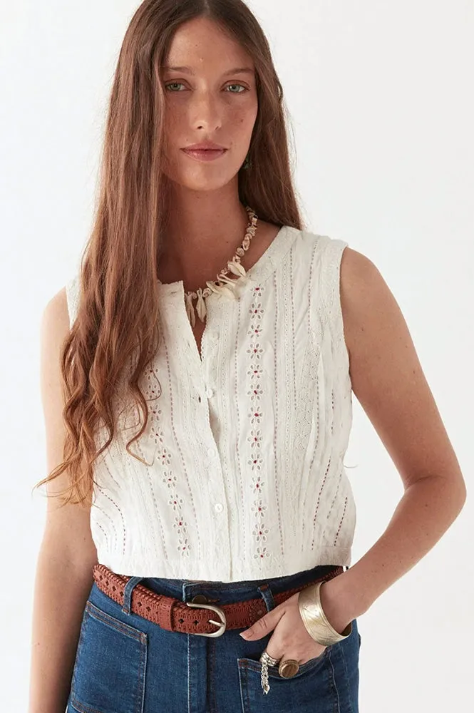 Maison Hotel Francesca Panna Blouse