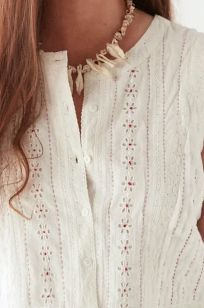 Maison Hotel Francesca Panna Blouse