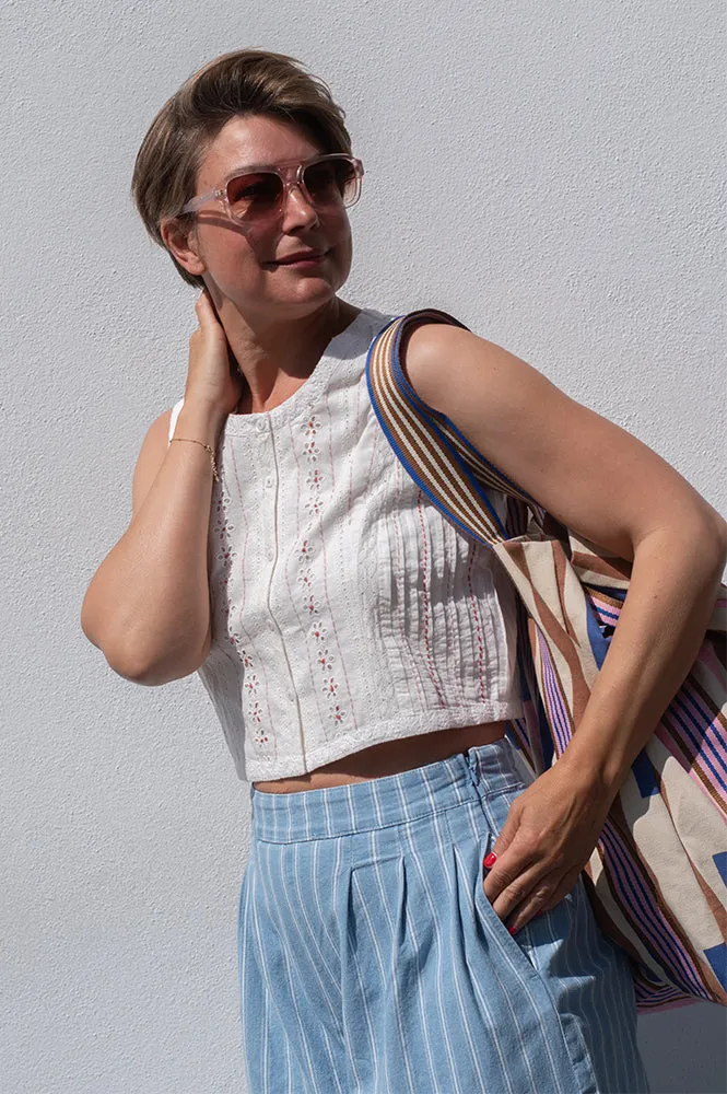Maison Hotel Francesca Panna Blouse