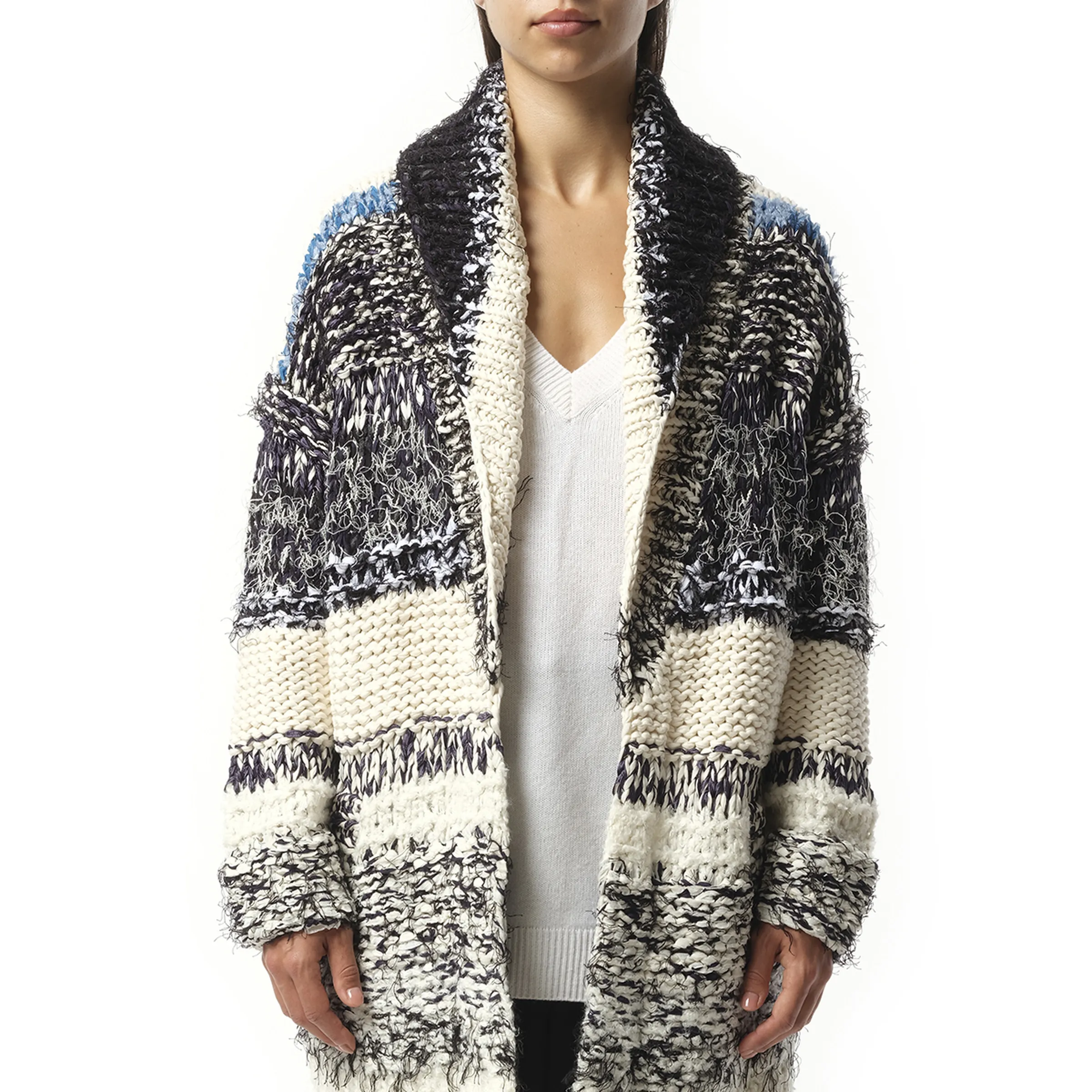 Manteau Coat in Multicolor