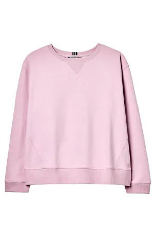 Monique Crew Neck Sweatshirt - Dawn Pink