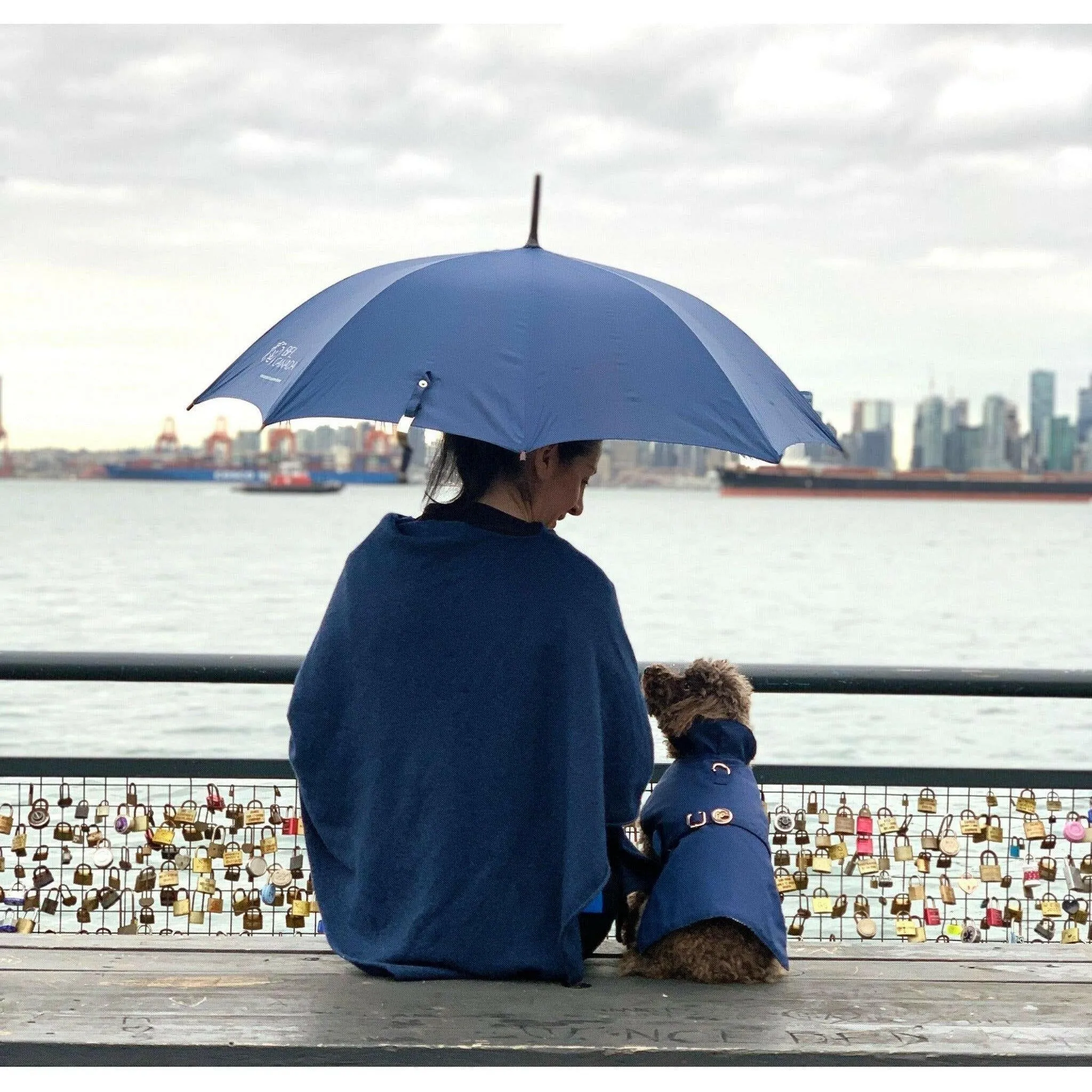 Navy Rain Jacket