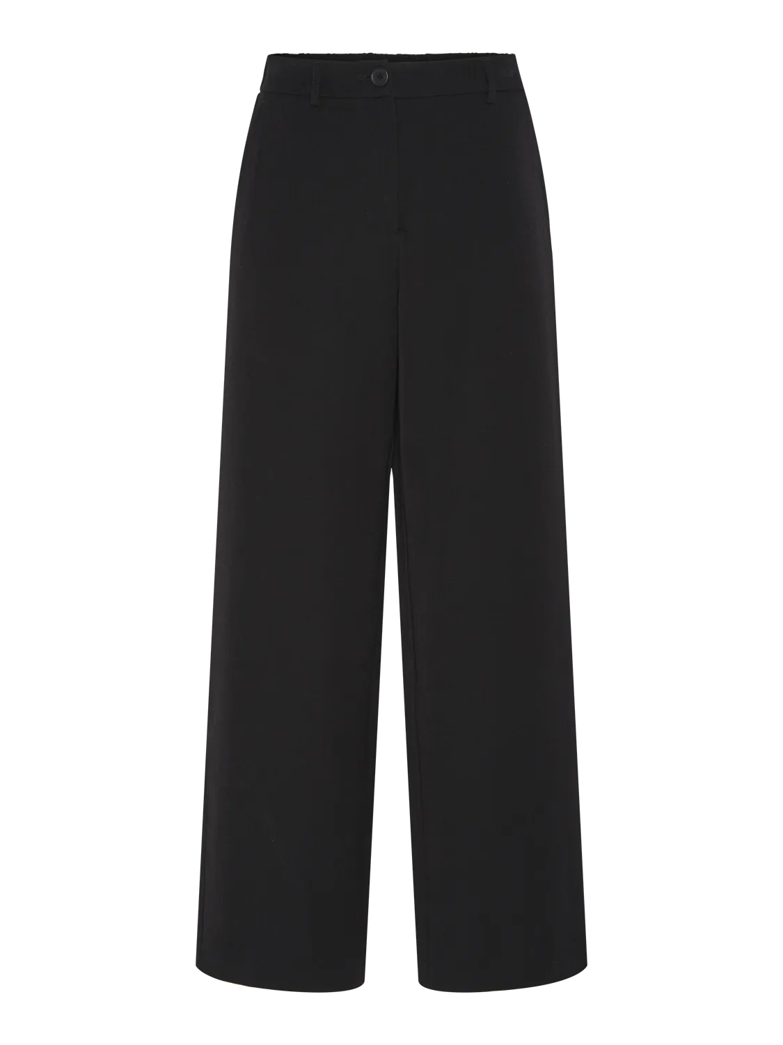 PCKAMIL Wide Trousers - Black