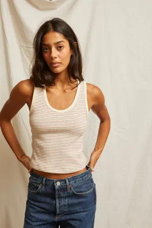 PerfectWhiteTee Blondie Structured Rib Tank