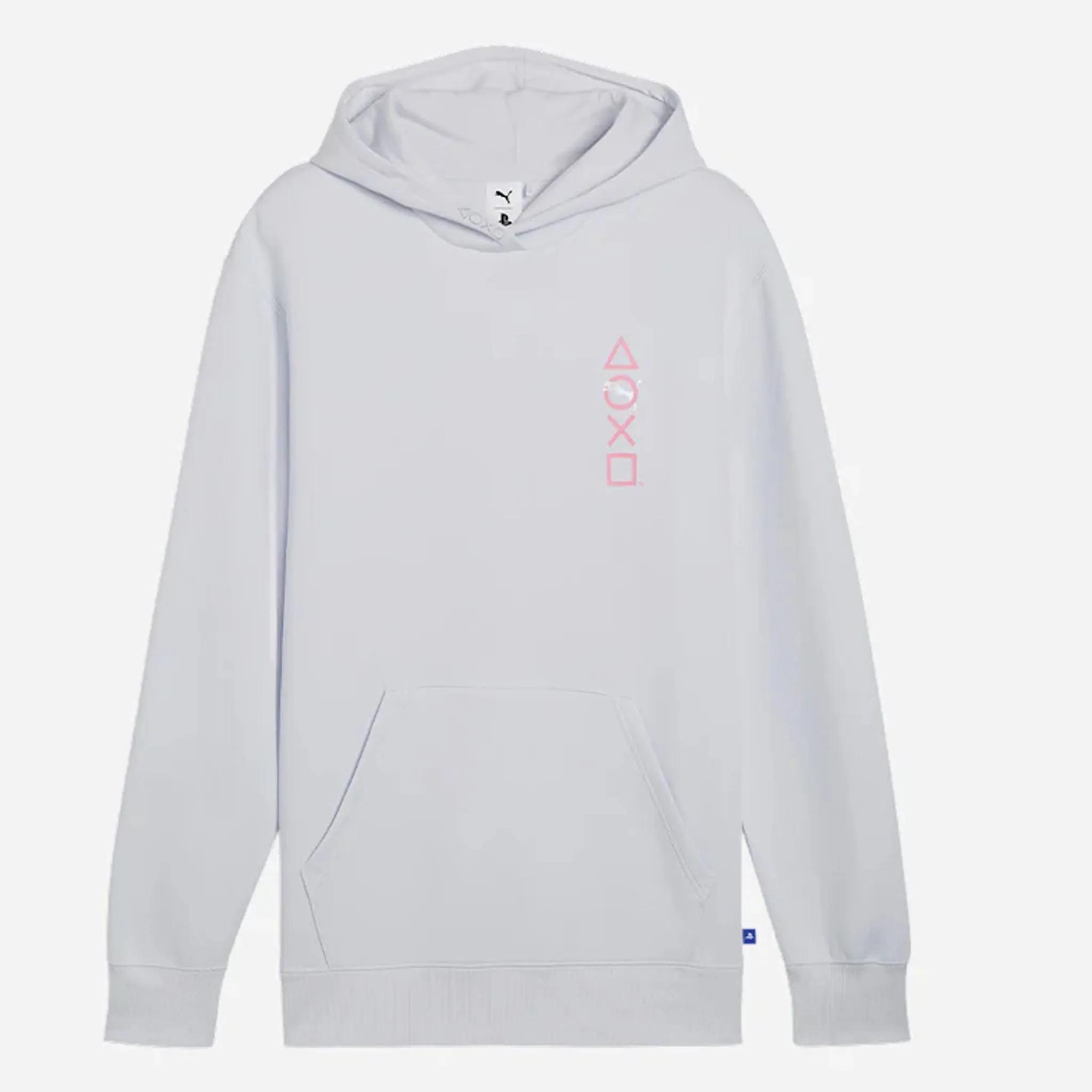 Puma x Playstation Mens Silver Hoodie
