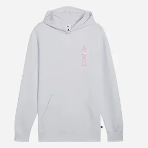 Puma x Playstation Mens Silver Hoodie