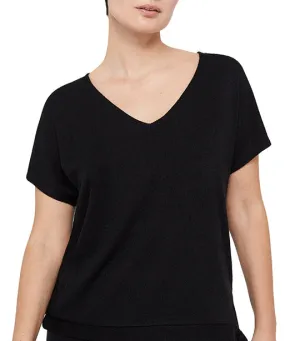 Rustic Effect Top Black