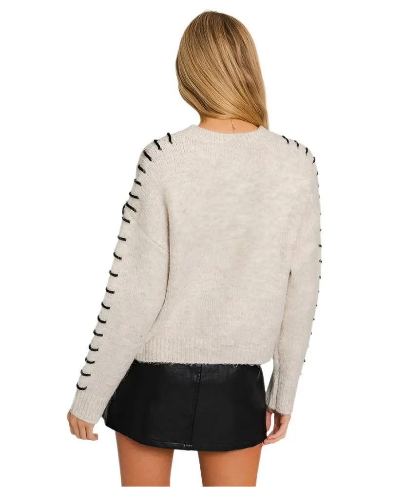 Sadie Stitch Detail Sweater