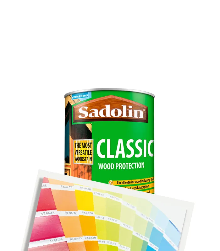 Sadolin Classic All Purpose Woodstain - Tinted Colour Match