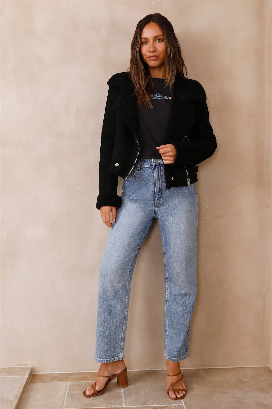 Snowy Mountains Jackets Black