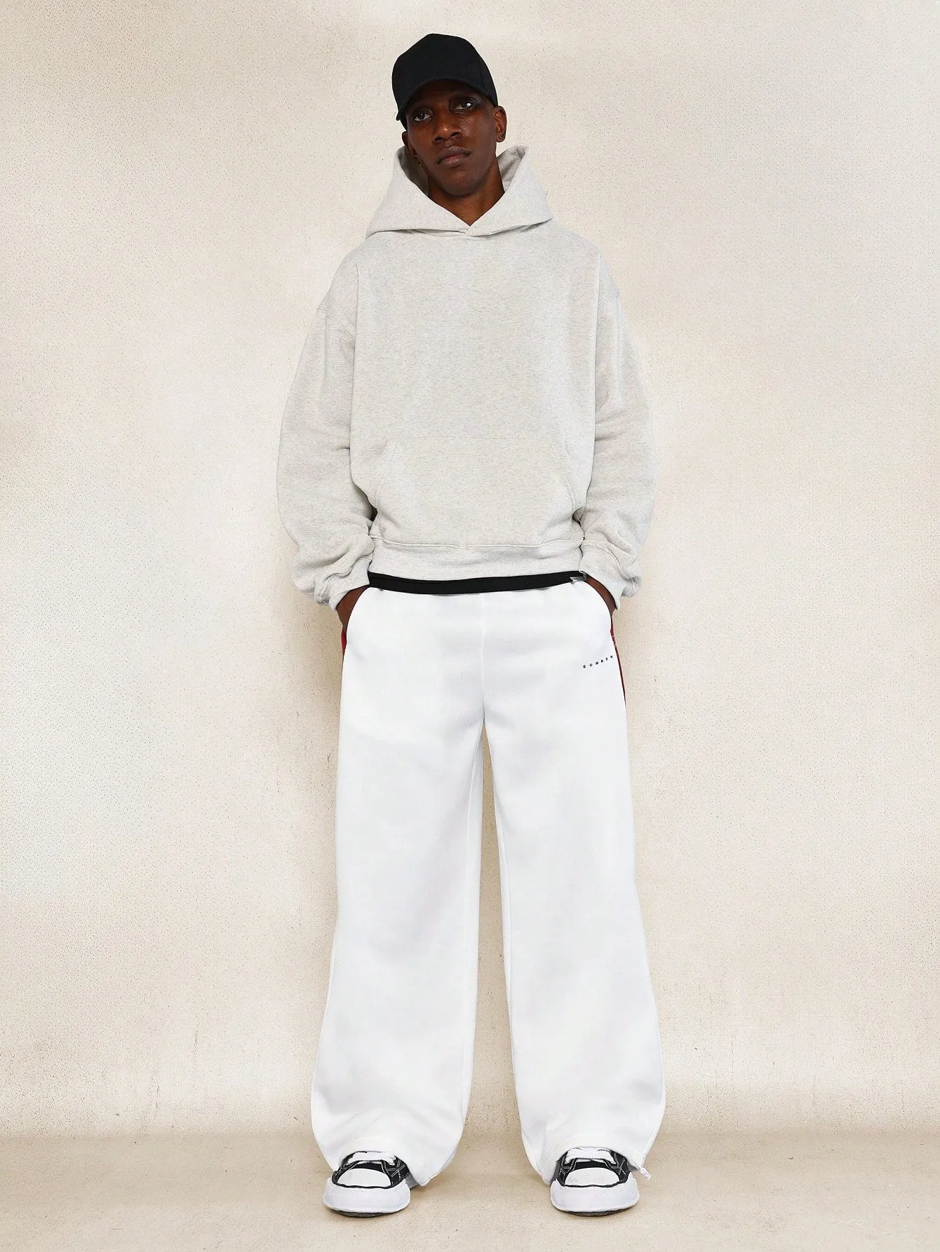 Straight Fit Colour Blocked Side Panel Sweatpants