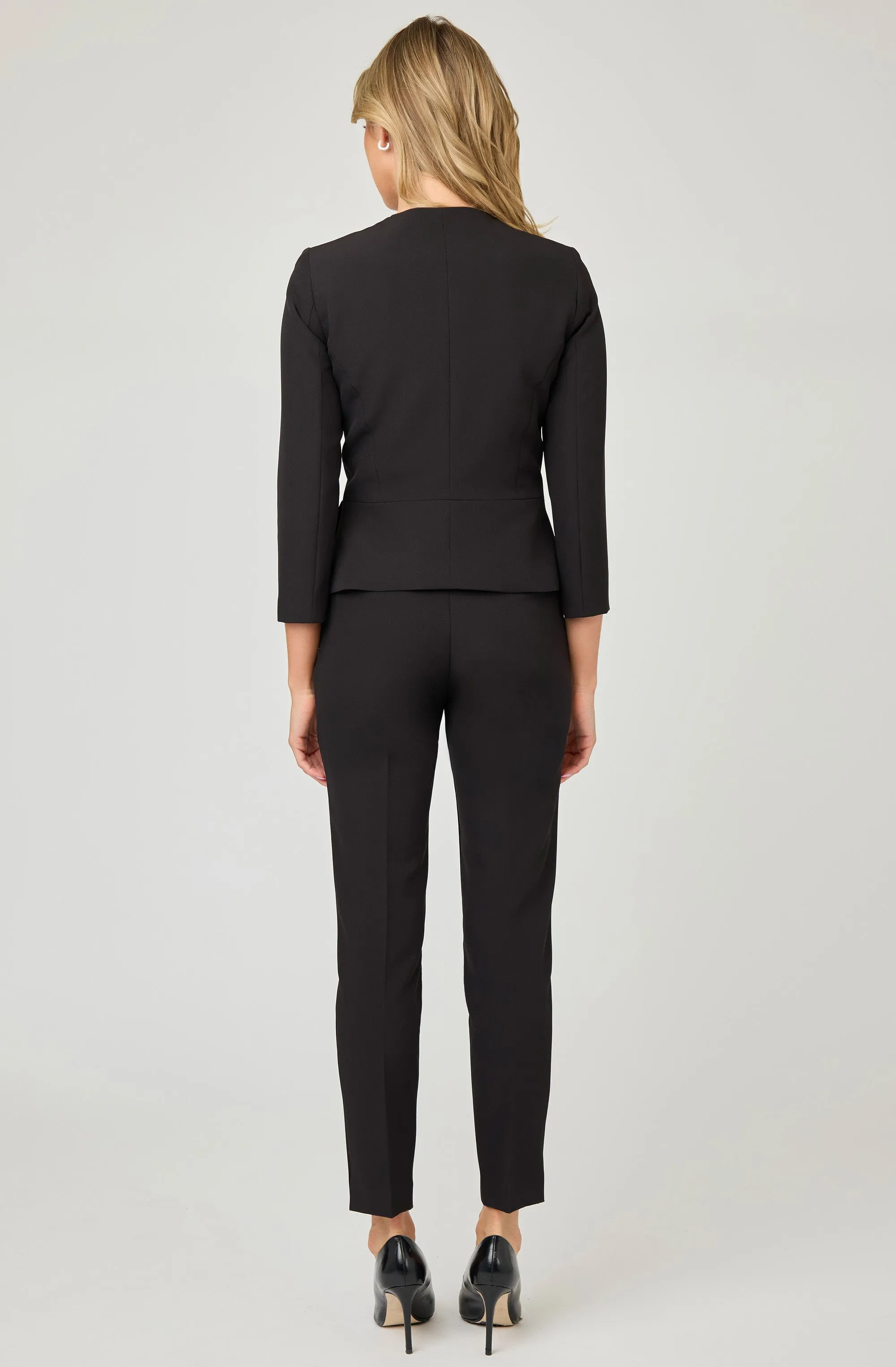 Structured Jacket with gold buttons