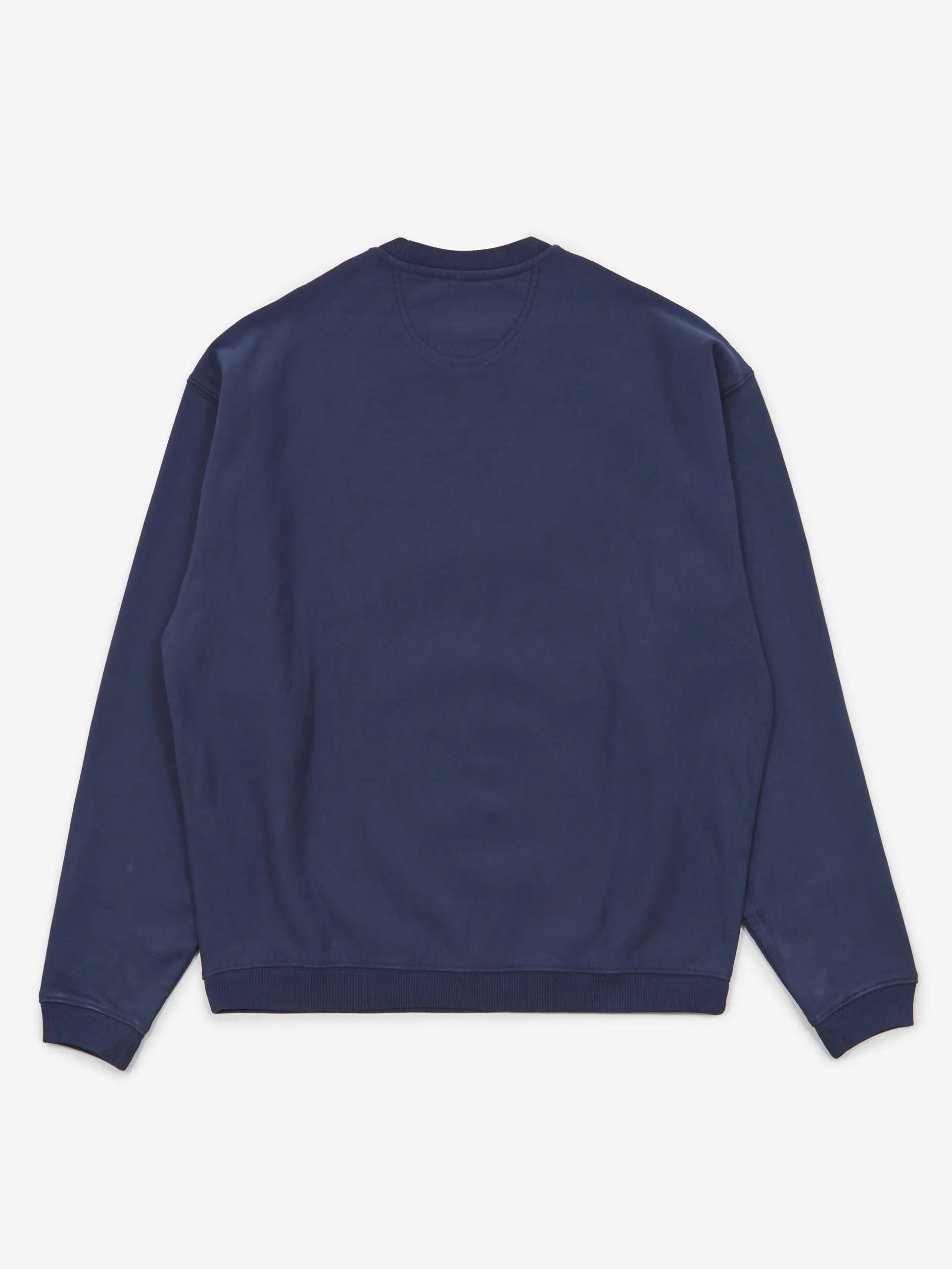 Stussy Relaxed Oversized Crew - Navy