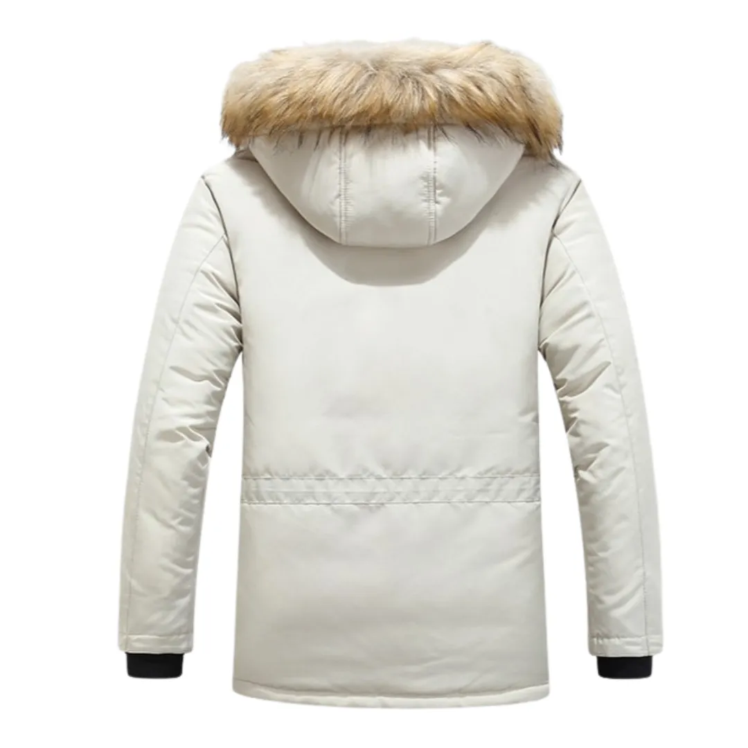 Stylish Hooded Insulated Winter Jacket