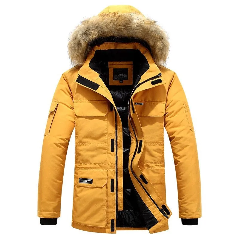 Stylish Hooded Insulated Winter Jacket
