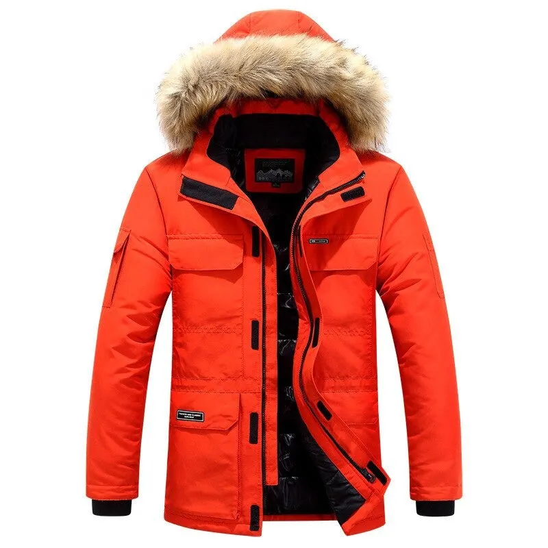 Stylish Hooded Insulated Winter Jacket