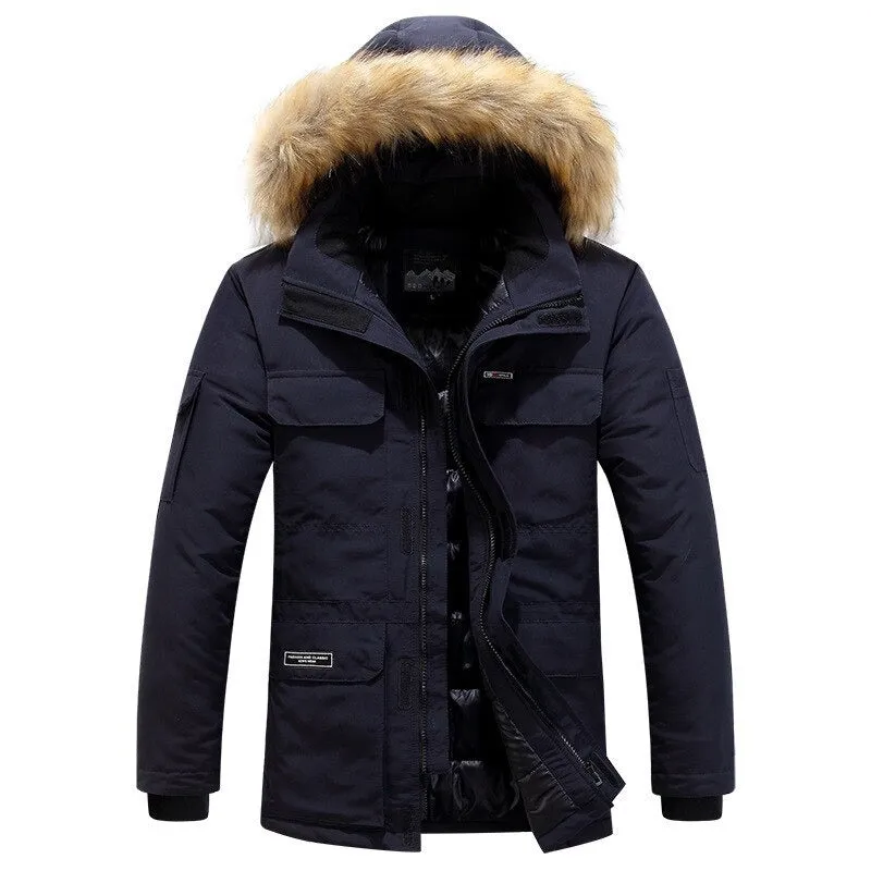 Stylish Hooded Insulated Winter Jacket