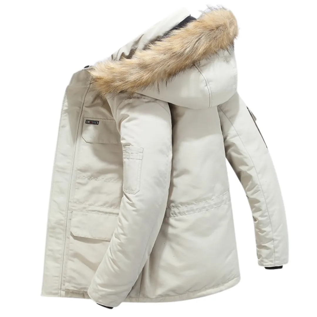 Stylish Hooded Insulated Winter Jacket