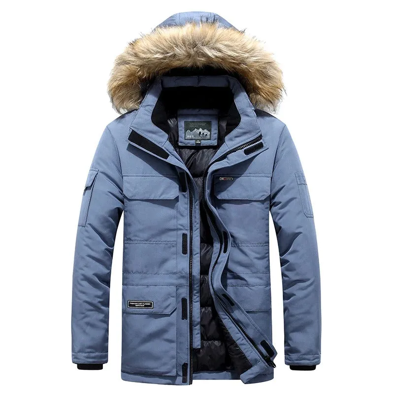 Stylish Hooded Insulated Winter Jacket
