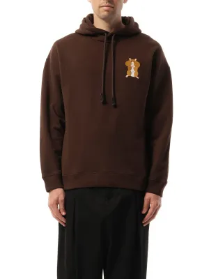 Suna Fujita Hamster Hoodie in Dark Brown