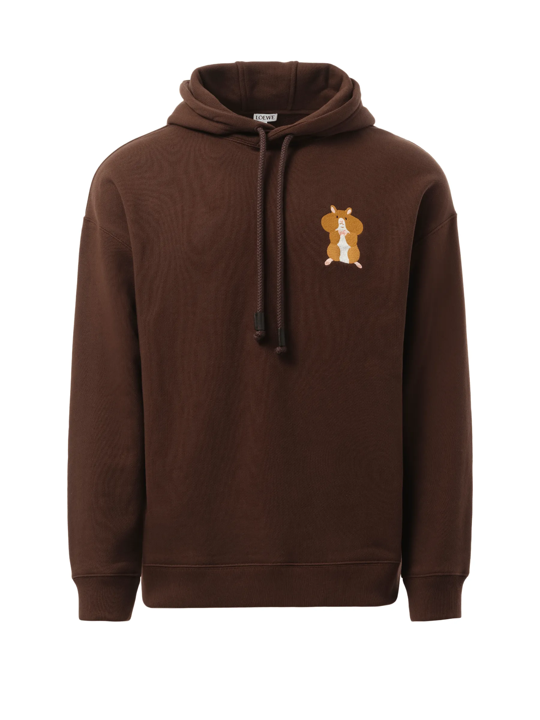Suna Fujita Hamster Hoodie in Dark Brown