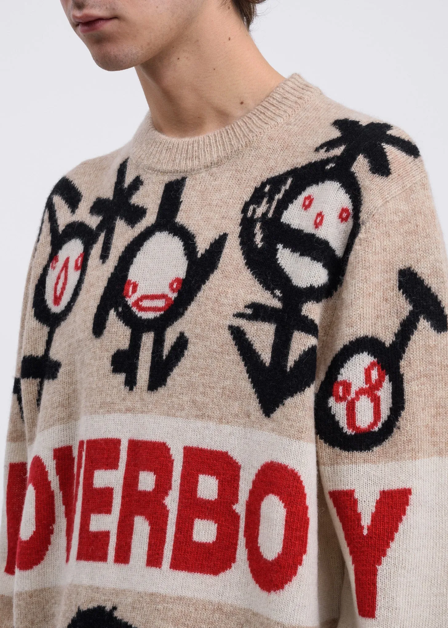Tan Gender Sweater
