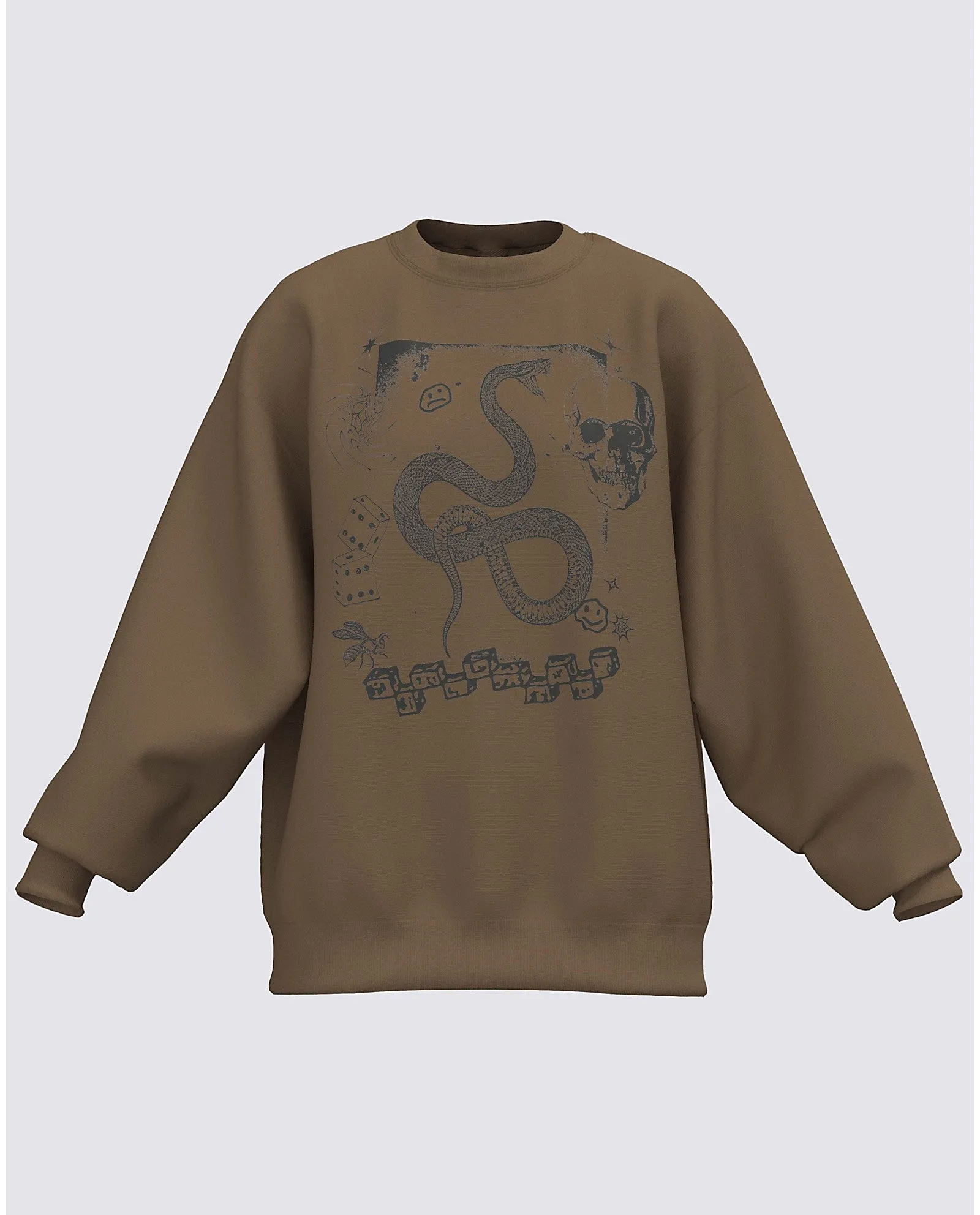Vans Women's Positive Collage Crew Sweatshirt