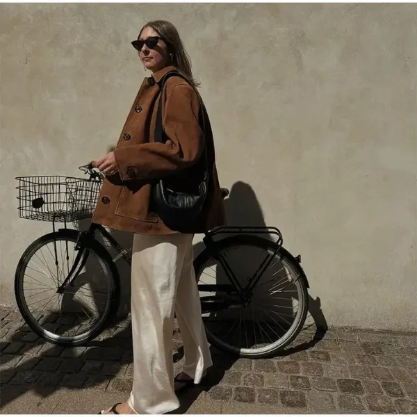 Venice - Suede Statement Coat