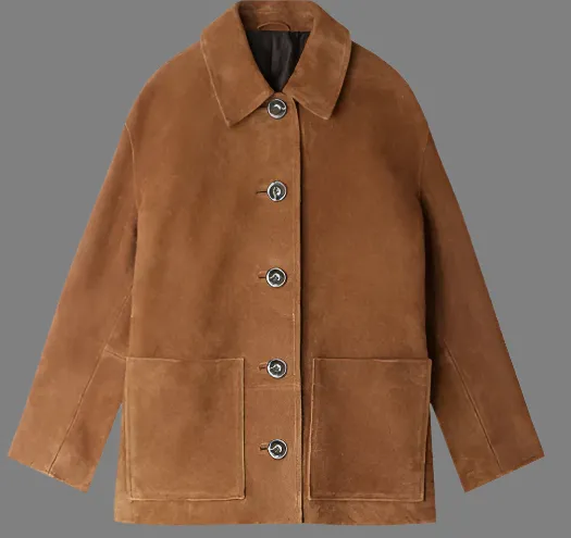 Venice - Suede Statement Coat