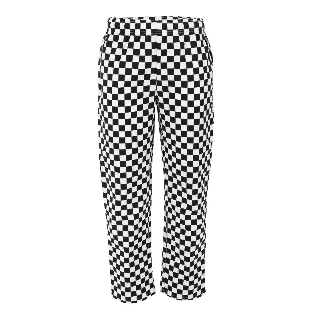 Whites Unisex Vegas Trousers Big Black & White Check Size S - BA002-S