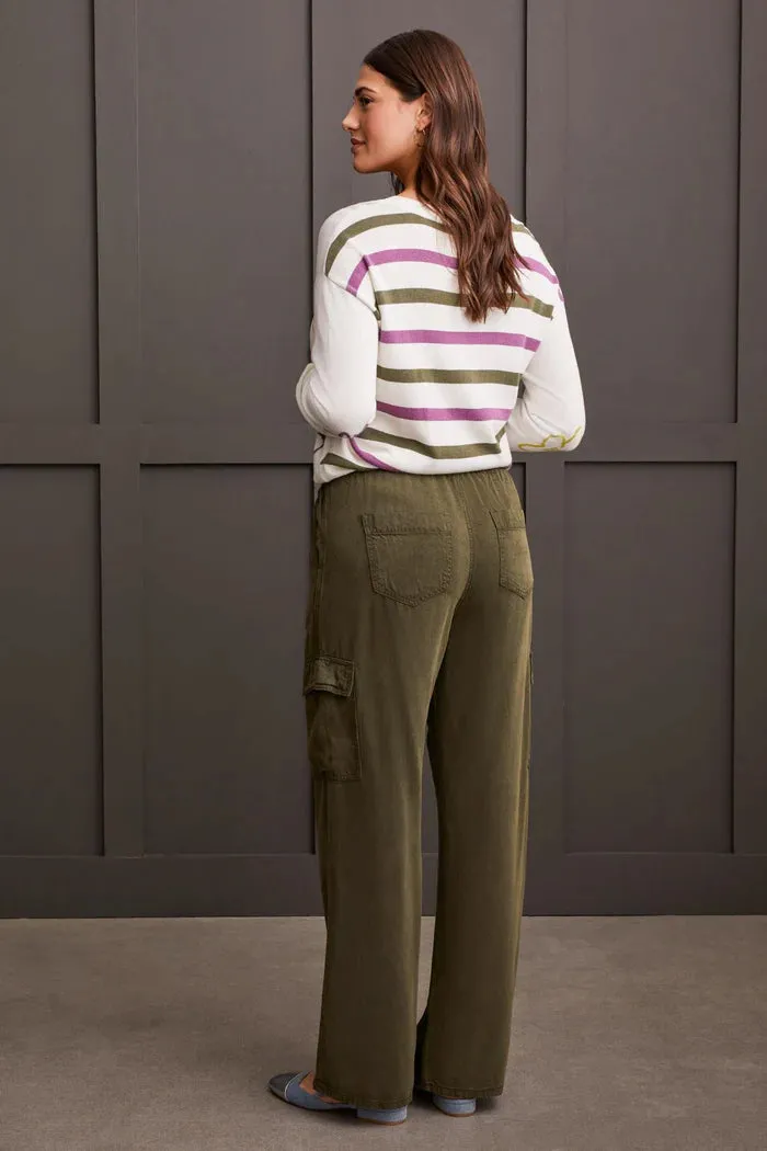 Wide Leg Jogger Paint