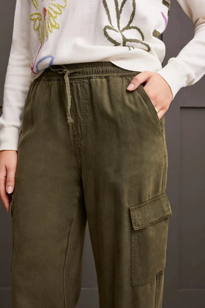Wide Leg Jogger Paint