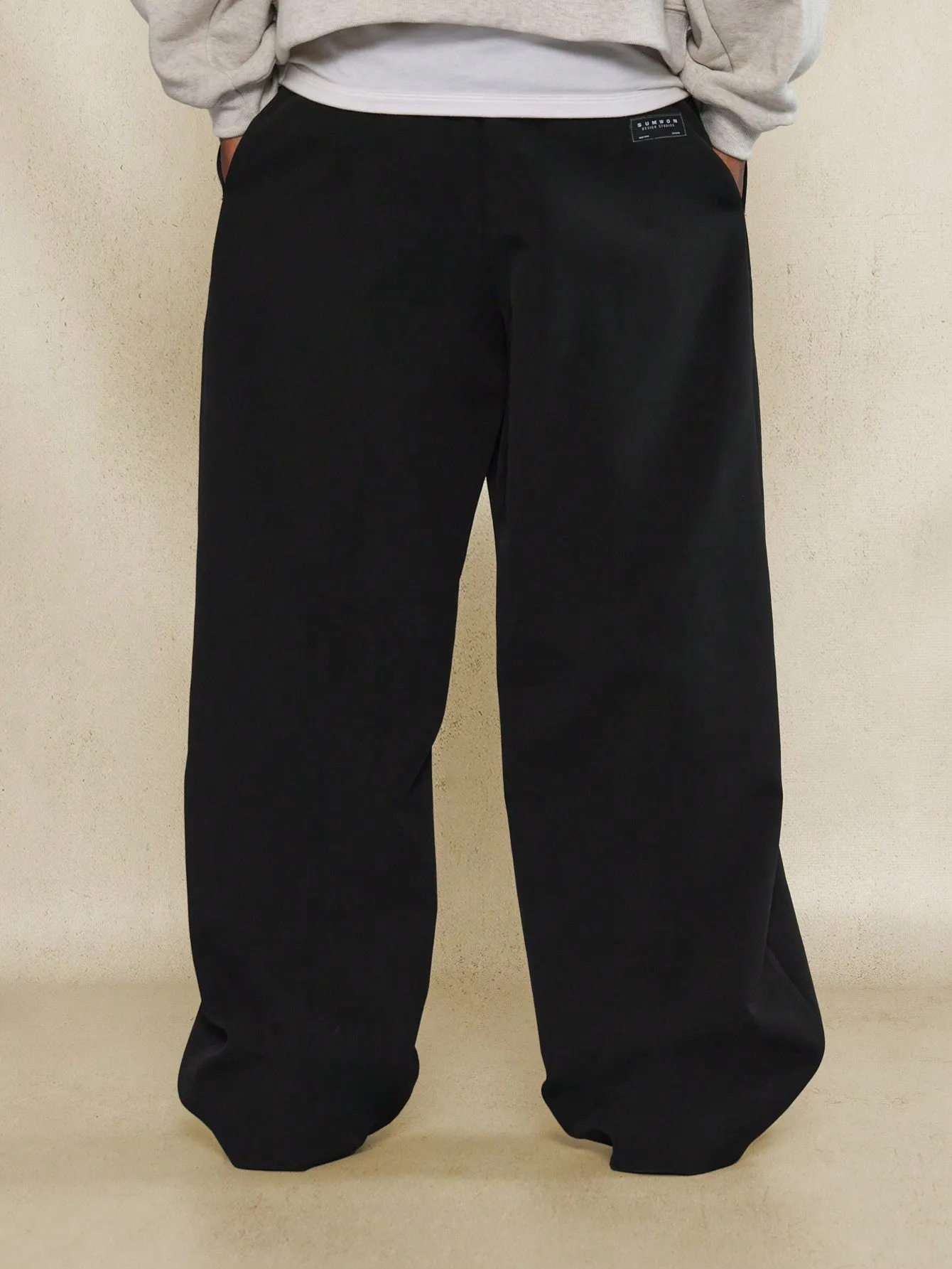Wide Leg Premium Tailoring Pleated Trouser
