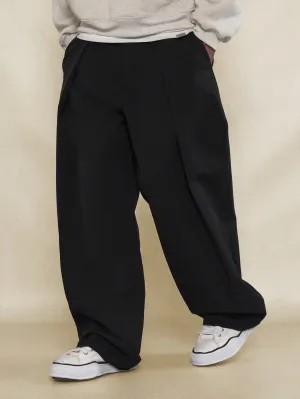 Wide Leg Premium Tailoring Pleated Trouser
