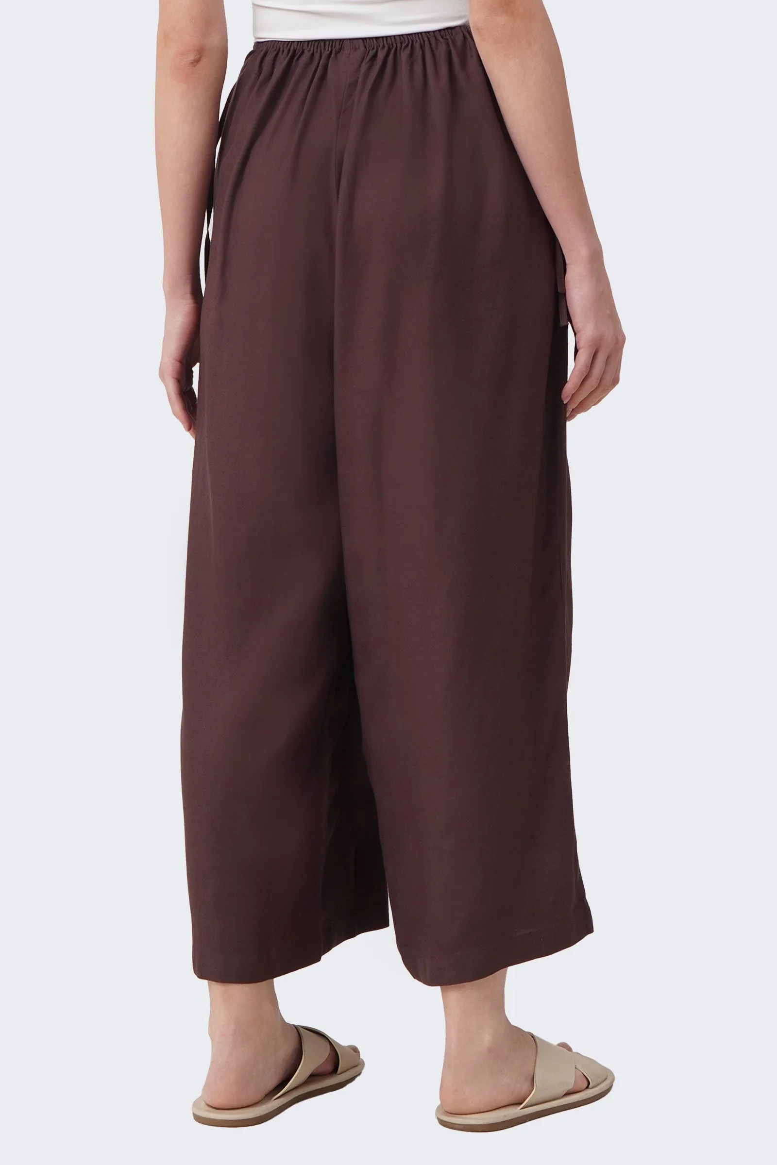Women's Flowy Adjustable Linen Pants