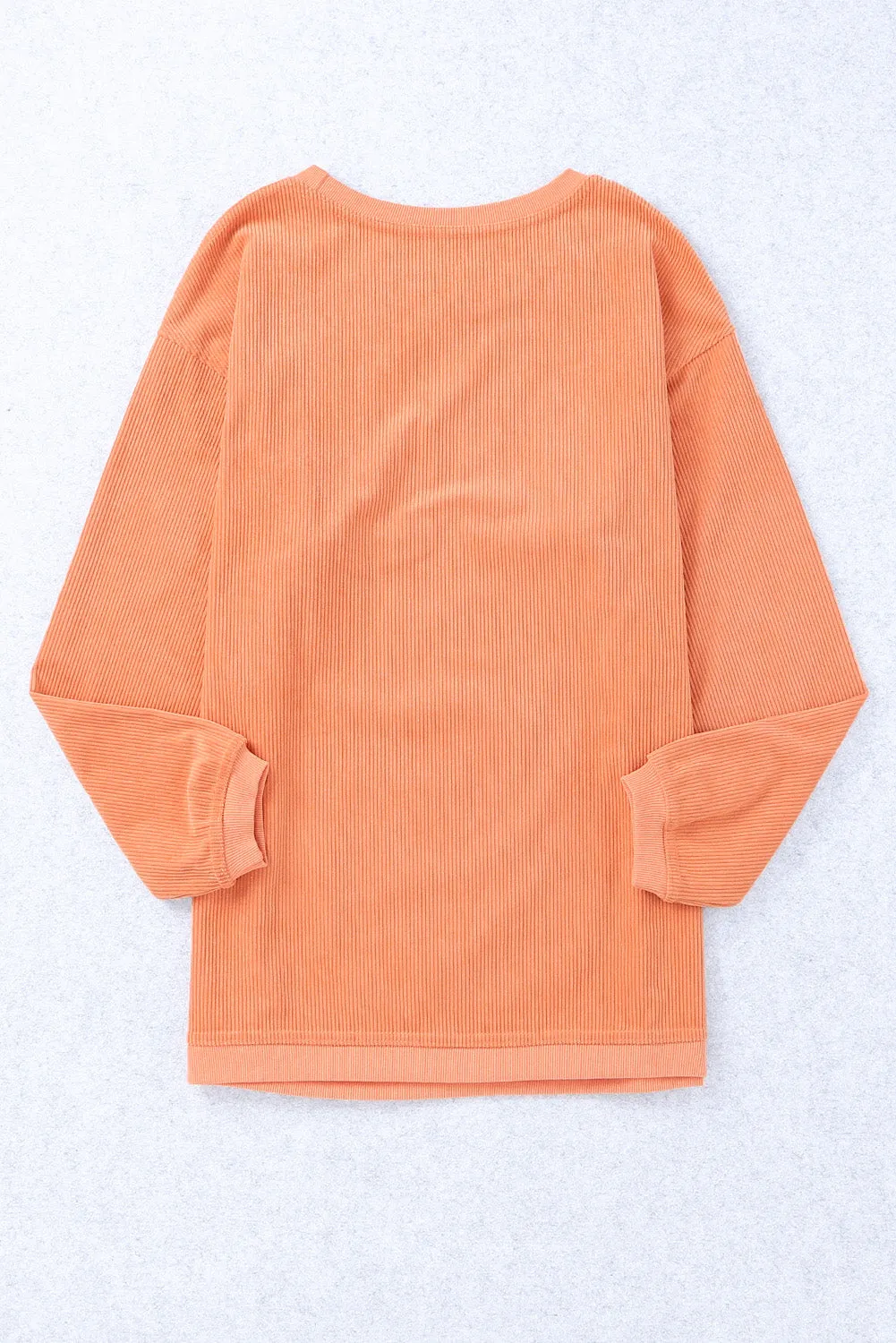 Women's Graphic Sweater SPICE GIRL Round Neck Dropped Shoulder Sweatshirt