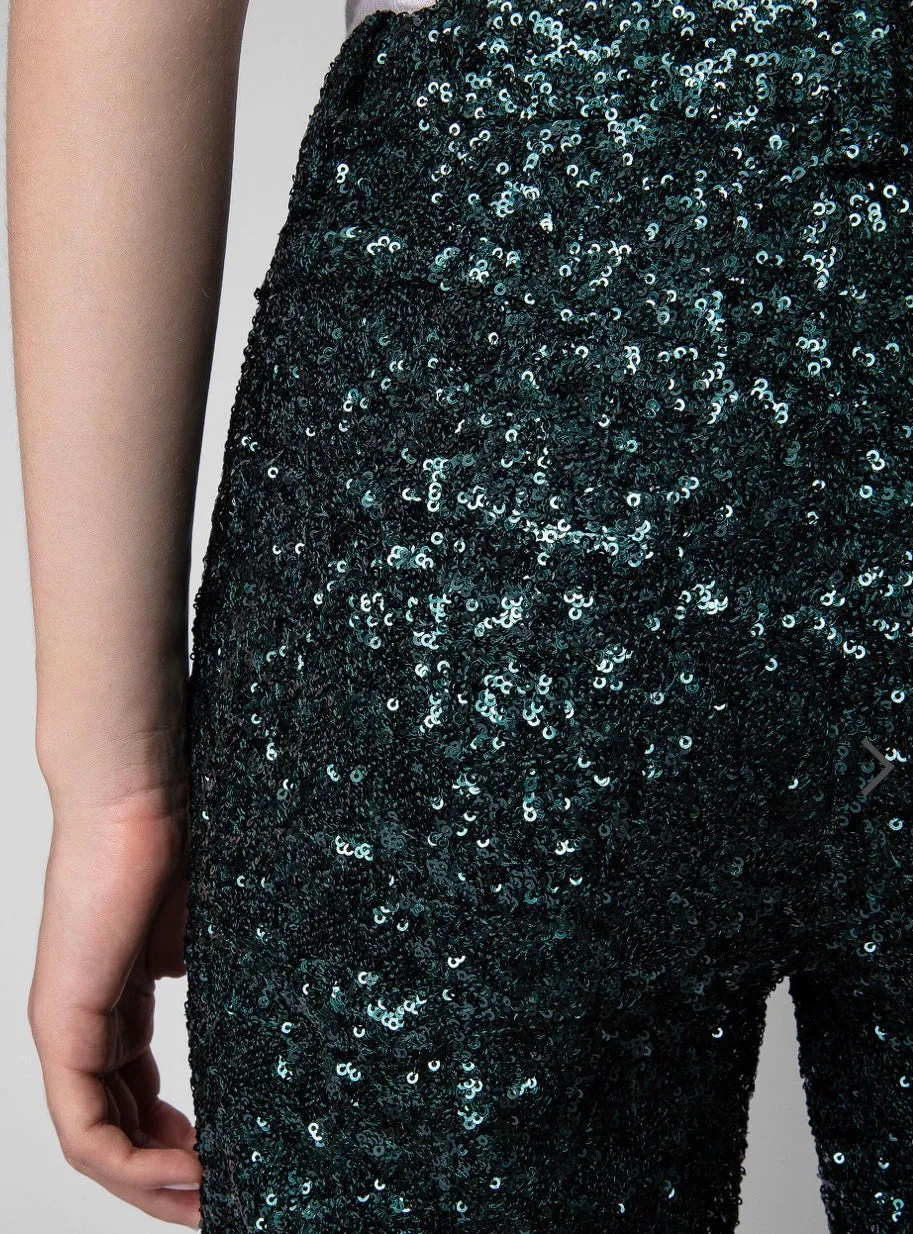 Zadig & Voltaire Pistol Trousers- peacock