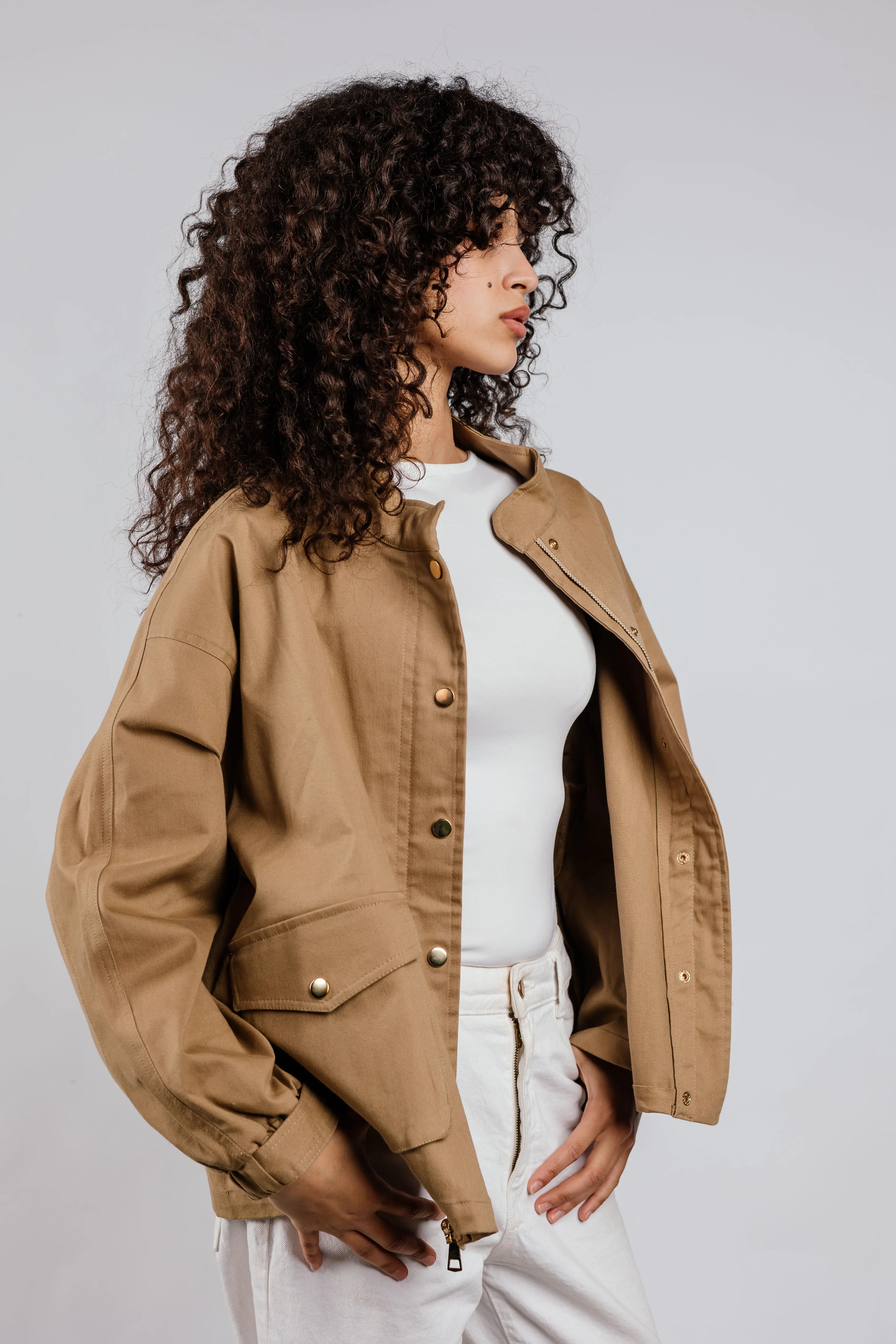Zip up utility Jacket