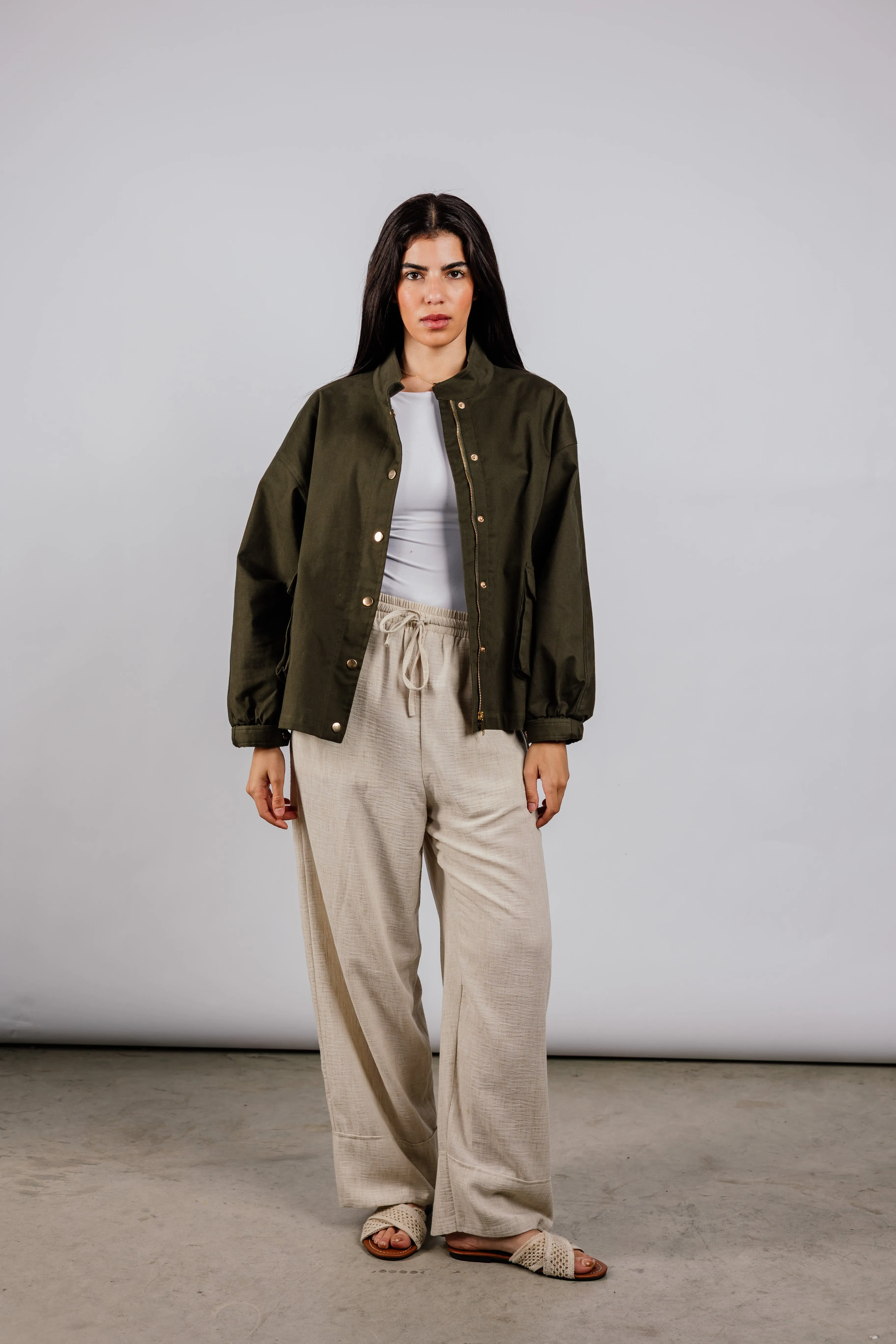 Zip up utility Jacket